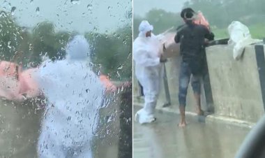 हैरान करने वाला VIDEO: कोरोना से हुई थी मौत... बलरामपुर में ऑन कैमरा PPE किट पहन नदी में फेंका कोरोना पॉजिटिव का शव... देखें VIDEO.....