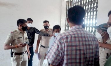 बिलासपुर में विकास भवन की तीसरी मंजिल पर सुपरवाइजर की लाश मिलने से मचा हड़कंप ... जाँच में जुटी पुलिस