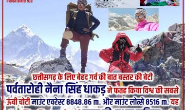 नैना सिंह ने समाज का बढ़ाया मान - -धाकड़ क्षत्रिय राजपूत समाज करेगा सम्मान