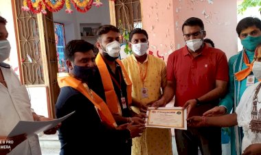 नर सेवा ही नारायण सेवा है: एसपी शर्मा