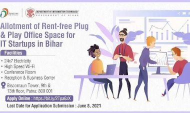 काम की खबर : Free में ऑफिस दे रही है सरकार! 24 घंटे बिजली, Wi-Fi… कॉल सेंटर खोलें या IT से जुड़ा कोई और काम, ऐसे करें Apply