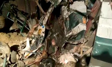 17 मौत: भीषण सड़क हादसे में 17 लोगों की दर्दनाक मौत.... ऑटो से टकराने के बाद पुल से नीचे गिरी बस.... PM और CM ने जताया दुख......