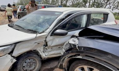 ब्रेकिंग: बाल-बाल बचे Ex-CM.... पूर्व CM की कार हादसे का शिकार.... काफिले की गाड़ियों में हुई भिड़ंत.... पूर्व सीएम को ले जाया गया अस्पताल…..