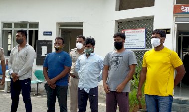 प्रॉपर्टी व्यवसायी पर हुए हमले में लिप्त पांचो हमलावरों को किया गिरफ़्तार