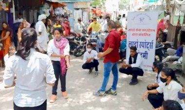 नुक्कड़ नाटक के माध्यम से खेल मैदान एवं जिम को भी छूट मिलने के लिए खेल मंत्री से किया आग्रह