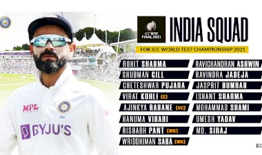 क्रिकेट प्रेमियों के लिए ब्रेकिंग खबर: वर्ल्ड टेस्ट चैंपियनशिप फाइनल के लिए भारतीय टीम का ऐलान.... WTC फाइनल के लिए BCCI ने चुनी 15 सदस्यीय टीम.... जानें कौन IN और कौन OUT.... देखें लिस्ट.....