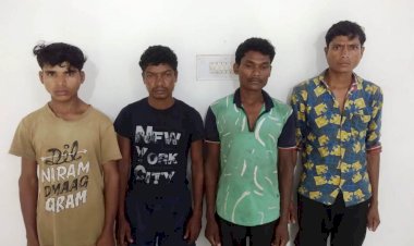 पुलिस - नक्सली मुठभेड़ - सुरक्षाबल  के जवानों की बड़ी कार्यवाही एक इनामी नक्सली सहित 4 को विस्फोटक पदार्थ के किया गिरफ्तार