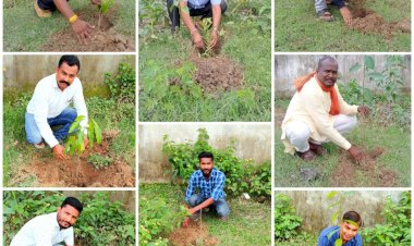 *डॉ श्यामा प्रसाद मुखर्जी के पुण्यतिथि को बलिदान दिवस के रूप में जिला संगठन के निर्देशन में भाजपा मंडल भैयाथान ने बड़सरा के हाई स्कूल ग्राउंड में पौधा रोपण किया*