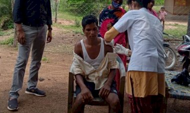 गोंगला ग्राम में 45 वर्ष से अधिक उम्र के लोगों का हुआ शत प्रतिशत टीकाकरण सुकमा जिले का एकमात्र ग्राम जिसने यह उपलब्धि प्राप्त की