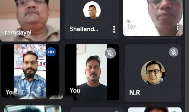 छत्तीसगढ़ टीचर्स एसोसिएशन जिला धमतरी के वर्चुअल जिला स्तरीय बैठक का हुआ आयोजन...