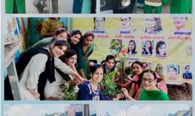 आदर्श पंजाबी महिला संस्था द्वारा रोपे गए पेड़ हमारा आज का पर्यावरण संरक्षण आने वाली पीढ़ी के लिए सुरक्षा कवच का काम करेगा ...पढ़े पूरी खबर