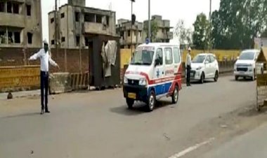 CG VIDEO बड़ी खबर: पुलिस ने बनाया ग्रीन कॉरिडोर.... पूर्व सांसद के बेटे हृदय रोग से हुए पीड़ित.... नाजुक हालत में एम्बुलेंस से 36 मिनट में रामनगर से रायपुर हॉस्पिटल पहुंचाया गया.... देखें VIDEO.......