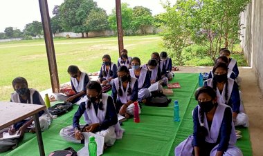 शासकीय उच्चतर माध्यमिक विद्यालय बेलरगांव में व्यावसायिक शिक्षा के अंतर्गत मोहल्ला क्लास  का संचालन...!