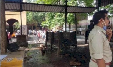 बोरे में भरकर श्मशान घाट लाए लाश फिर लगा दी आग,मौके पर पहुंचे पार्षद और पुलिस भी रह गए हक्का- बक्का बोरे में भरकर श्मशान घाट लाए लाश फिर लगा दी आग