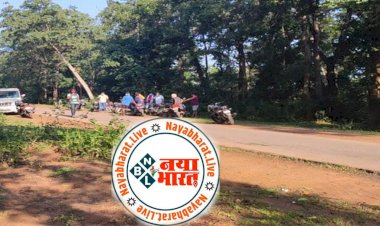 CG नक्सलियों ब्रेकिंग: नक्सलियों ने अपनी मौजूदगी का दिया संकेत..नक्सलियों ने कारीपानी के मुख्य मार्ग में पर्चा फेंककर फैलाई दहशत, पर्चा में शहीदी सप्ताह मनाने का किया जिक्र.. पुलिस प्रशासन अलर्ट...