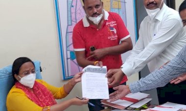 पूर्व सैनिक कल्याण बोर्ड व पूर्व विधायक बाजोर के समर्थन में सौंपा ज्ञापन