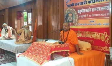 भारत में संस्कार कम हो सकते हैं लेकिन खत्म नहीं: त्रयम्बकेश्वर चैतन्य महाराज