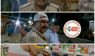 CG ASI पर जानलेवा हमला VIDEO: शराब पीकर घर में पत्नी और परिवार से मारपीट कर रहा था युवक.... पकड़ने गई पुलिस टीम पर हमला.... डंडे से हमला कर किया ASI को लहूलुहान.... सिपाही भी चोटिल.... देखें VIDEO.....