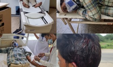 दिनदहाड़े युवक पर किया जानलेवा हमला