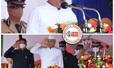 CG बड़ी घोषणाएं BIG ब्रेकिंग: CM भूपेश ने दी ऐतिहासिक सौगातें.... ढाई हजार पदों पर होंगी भर्तियां.... उच्च शिक्षा के लिए आयु-सीमा का बंधन खत्म.... नामांतरण की प्रक्रिया का सरलीकरण.... जल्द होगी 1440 खेल शिक्षकों की नियुक्ति.... CM भूपेश ने क्या-क्या कहा.... यहां पढ़ें पूरा संदेश.......