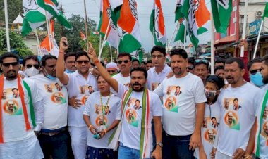 ढोल नगाड़े के साथ सुकमा कांग्रेस भवन का हुआ लोकार्पण...कार्यकर्ताओं में दिखी खुशी