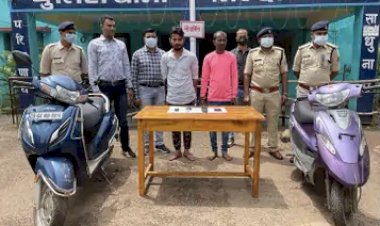 CG के छोटे 'डॉन' गिरफ़्तार :- 2 दोस्त बनना चाहते थे 'डॉन' एक फीट लंबा खंजर दिखाकर वारदात को देते अंजाम…तरीक़ा जान हो जाएँगे हैरान….फिर जो हुआ…2 दोस्त गिरफ़्तार………