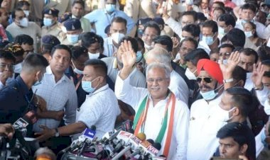 NB LIVE ‘मिशन दिल्ली’ पूरा : दिल्ली ने देखा छत्तीसगढ़ के दाऊ का दम….आज CM भूपेश के साथ लौटेंगे सभी मंत्री व कई विधायक…. 130 सीटर प्लेन से 3 बजे रायपुर में  करेंगे लैंडिंग…..एयरपोर्ट में कार्यकर्ताओं ने की ऐतिहासिक स्वागत की तैयारी……….