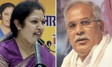 CG VIDEO : भाजपा प्रभारी डी पुरंदेश्वरी का बेतुके बोल - थूकेंगे तो बघेल और उनका मंत्रिमंडल बह जाएगा….जवाब में CM का तीखा पलटवार बोले- आसमान में थूकोगे, तो खुद के चेहरे पर गिरेगा…..देखे विडियो……….