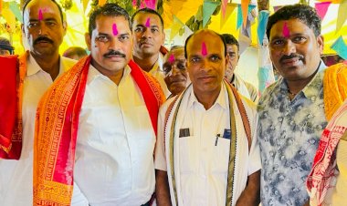रामधुनी में शामिल हुए छत्तीसगढ़ पिछड़ा वर्ग आयोग सदस्य महेश चंद्रवंशी