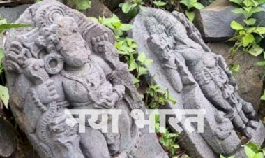 सुकमा के बीहड़ों में गुमनाम हजार साल प्राचीन मूर्ति निकली भगवान विश्वकर्मा की पत्रकार ने खोज को दिलाई पहचान