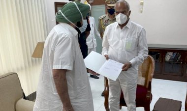 मुख्यमंत्री के साथ-साथ पूरे मंत्रिमंडल ने इस्तीफा सौंपा : पद से इस्तीफा देने के बाद कैप्टन बोले…वक्त आने पर अगला फैसला करूंगा, महीने में 3 बार दिल्ली बुला लिया, अपमानित महसूस कर रहा हूं , चुनाव के पहले पंजाब की सियासत में आया भूचाल…..