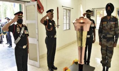 CG स्वर्णिम विजय मशाल : पाकिस्तान पर जीत के 50 वर्ष पूर्ण होने के उपलक्ष्य में  'स्वर्णिम विजय वर्ष स्मरणोत्सव' का आयोजन……इस तारीख़ से 19 अक्टूबर तक छत्तीसगढ़ से होकर गुजरेगी ‘स्वर्णिम विजय मशाल’……