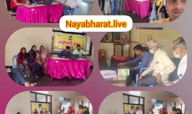 माहेश्वरी सभा बेमेतरा द्वारा आयुष्मान कार्ड बनाने हेतु  दो दिवसीयशिविर का आयोजन किया गया 24 सितंबर को आज समापन
