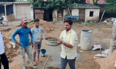 अब एक नई परंपरा की शुरुआत श्रमदान से शुरू होगा हर विकास कार्य