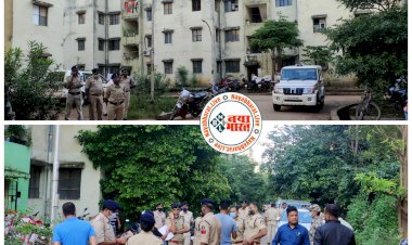 CG ब्रेकिंग: सुबह 5 बजे तालपुरी इंटरनेशनल कॉलोनी में पुलिस की आकस्मिक चेकिंग.... आठ जोड़ें संदिग्ध स्थिति में पाए गए.... कई संदिग्ध पुलिस को देख घरों से भागे.... 23 टीमों ने 1888 घरों को किया चेक.... कई चोरी की गाड़ियां बरामद.....