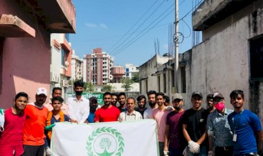 वृक्षित फाउंडेशन द्वारा वार्ड में की साफ-सफाई, स्वच्छता के लिए किया जागरूक
