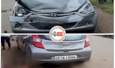 CG- महिला की दर्दनाक मौत: तेज रफ्तार कार ने महिला को कुचला... टैक्सी से उतर कर दे रही थी किराया.... पीछे से आई तेज रफ्तार कार ने मारी टक्कर.... हादसे में महिला के दो टुकड़े.... भयानक हादसे के बाद गुस्साए लोगों ने किया ये.....