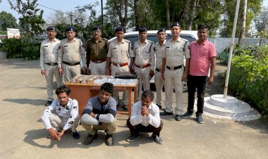 *445 नग नशीली इंजेक्शन के साथ 3 गिरफ्तार .. थाना जयनगर पुलिस की कार्यवाही..*