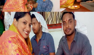 भाइयों के माथों पर तिलक कर बहनों ने की दीर्घायु की कामनाएं, उल्‍लास संग मनाया भाई दूज का त्‍योहार।