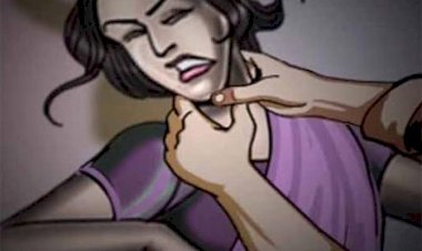 CG- पत्नी की गला घोंटकर हत्या: पति ने घर के बाहर पत्नी का गला घोंट मार डाला.... आरोपी पति गिरफ्तार.......