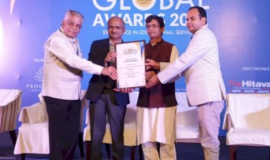 CG:बेमेतरा समाधान महाविद्यालयके  डायरेक्टर अवधेश पटेल को मिला ग्लोबल प्रोग्रेस अवार्ड 2021