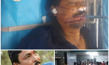 CG कांग्रेस नेता की हत्या ब्रेकिंग:- पार्षद पर  बदमाशों ने ताबड़तोड़ किया वार, सिर पर गंभीर चोट...उतारा मौत के घाट..अस्पताल लाने से पहले तोड़ दिया दम….. 11 संदिग्ध हिरासत में….जांच में जुटी पुलिस, अस्पताल के बाहर भीड़…….