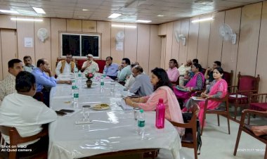 अभियंता संघ की केंद्रीय कार्यकारिणी की बैठक.... बिजली कंपनियों की वित्तीय स्थिति पर गहन चिंतन किया गया......