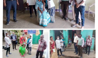 CG:बेमेतरा जिले में हर घर दस्तक टीकाकरण महा अभियान के अंतर्गत बेरला के ग्राम बोहरडीह मे हुआ शत प्रतिशत टीकाकरण