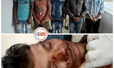 CG- पुलिसकर्मियों पर हमला: मेला में शराबियों ने खाकी पर जमकर भांजी लाठी.... 112 के चालक की हालत गंभीर.... ️डायल 112 के चालक एवं पुलिसकर्मियों पर हमला करने वाले 5 आरोपी गिरफ्तार......