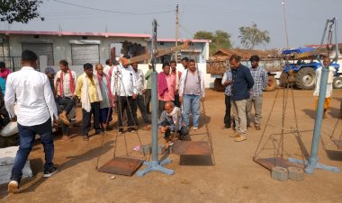 CG:बेमेतरा जिले मे धान उपार्जन का महापर्व शुरू,120 उपार्जन केन्द्रों मे की जा रही है खरीदी,