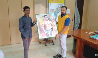 देखे वीडियो-दिव्यांग होने के बावजूद अपनी कला के जरिए अलग पहचान बनाई गौरव नाग ने