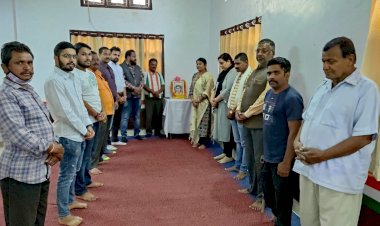 राजीव भवन में संजय गांधी जी की जयंती गरिमा व सादगी के साथ मनाई गई