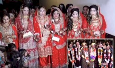 अजीबोगरीब शादी: 6 भाइयों ने एक साथ 6 बहनों से रचाई शादी.... कारण जानकर हो जाएंगे हैरान... पढ़िए दिलचस्प है कारण.....
