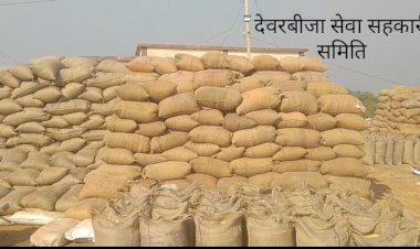 CG BEMETARA:देवरबीजा धान खरीदी केंद्र में जाम होने लगा धान...नहीं हो रहा है सही समय पर परिवहन... और बारदाने की भी गंभीर समस्या